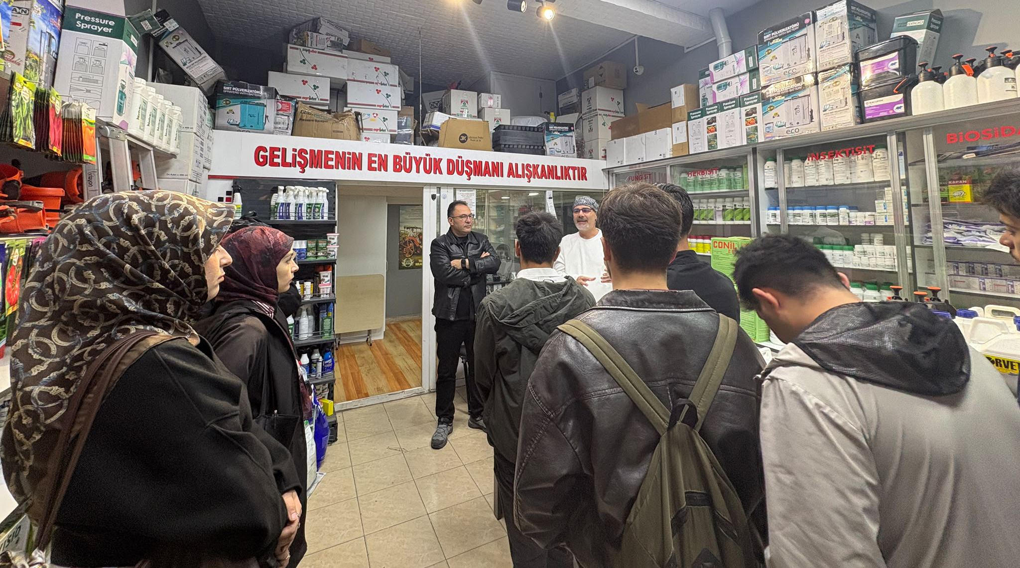 Bitki Koruma Bölümü Öğrencilerinden BY Mühendislik’e Teknik Ziyaret